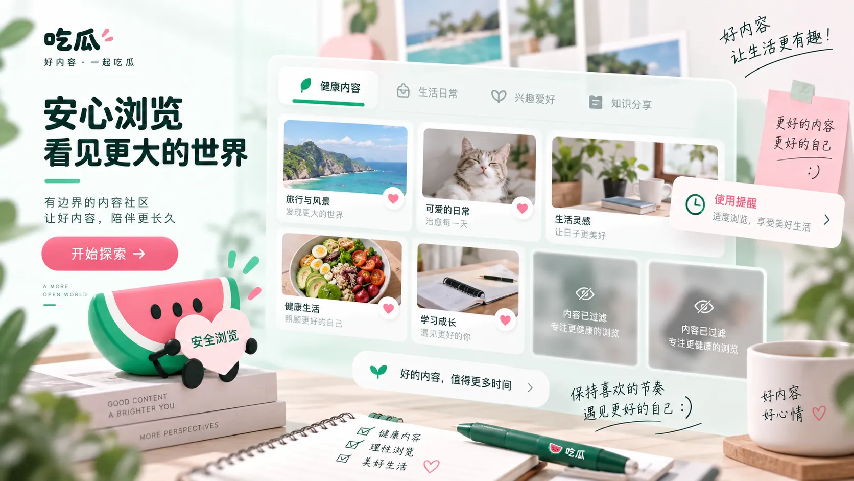 网络讨论中的隐私边界示意